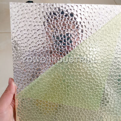 0.3m m Diamond Plate Wall Panels de aluminio