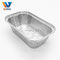Envases de comida disponibles reciclables del papel de aluminio 260ml